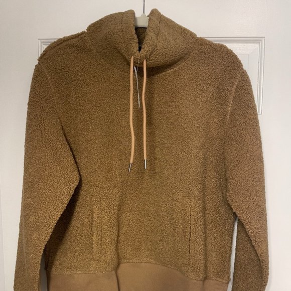 NWT Brooks Brothers Teddy Funnel Neck Pullover XL - Picture 3 of 6